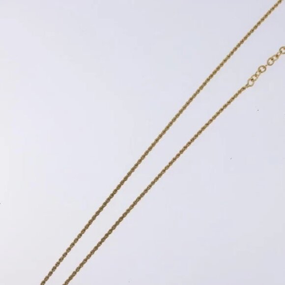 Christian Dior Necklace metal Gold Auth 134260 - Picture 2 of 13